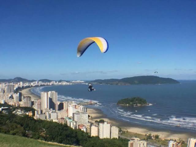 Kitinete Frente Ao Mar 1315 Apartamento São Vicente Exterior foto